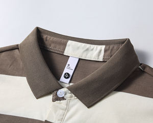 남자의 폴로 셔츠 여러 가지 빛깔의 100% 면 직접 공장 제조 도매 가격 방글라데시에서 주문을 받아서 만들어진 상표 수출 - Product Image 4