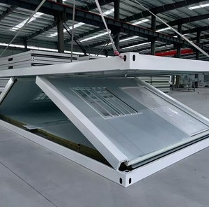 Trung Quốc công nghiệp nhanh gấp ra Gói phẳng prefab mô-đun 20ft 40ft nhà <span class=keywords><strong>CONTAINER</strong></span> di động gấp nhà nhỏ trại xây dựng - Product Image 3