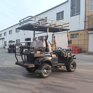 Carrito de golf de 4 plazas a precio de fábrica, con potente sistema de propulsión eléctrica, ideal para campus, turismo y viajes de ocio. - Product Image 5