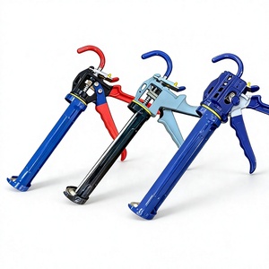 Pistola de Calafateo Manual de Alta Resistencia Santwell 360 °   Pistola de Silicona Giratoria para Sellador, Herramienta Aplicadora de Calafateo de Grado Industrial - Product Image 1