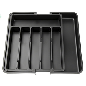 Large Utensil <b>Drawer</b> <b>Organizer</b> Expandable Silverware <b>Organizer</b> for <b>Kitchen</b> <b>Drawer</b> Adjustable Cooking - Product Image 4