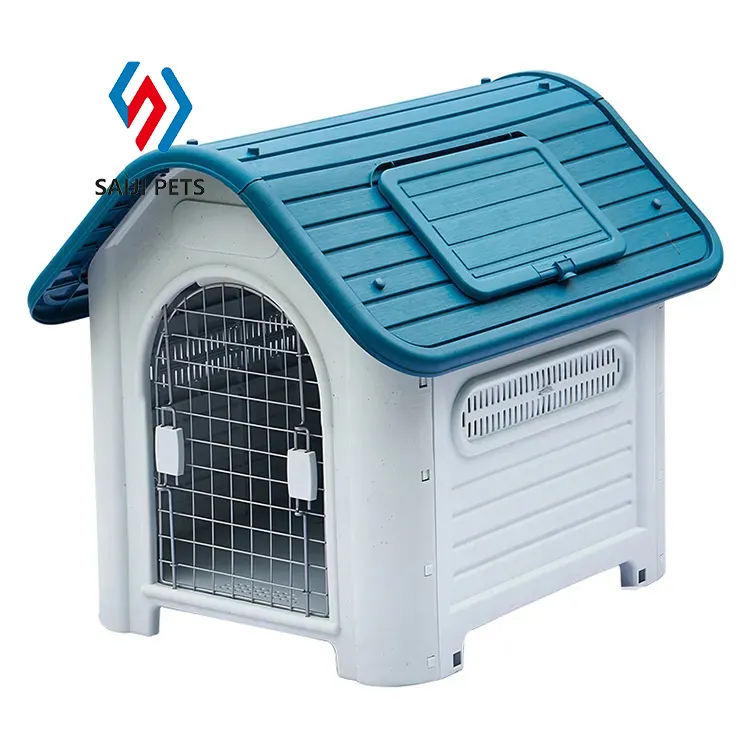 Four Seasons General Plastic Dog House Waterproof kennel Outdoor dog cage Large small dog shade pet villa Kennel