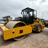 Compacteur vibrant d'occasion Caterpillar CS583 CS683 CS-683E d'origine japonaise en parfait état de fonctionnement