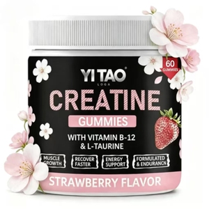 Vegano Puro - Específico para mujeres - Creatina Masticable 5000 mg - Aumenta la fuerza muscular y mejora los niveles de energía diarios - Product Image 1