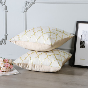 Innermor Home Decor Luxury <strong>Mustard</strong> Yellow Floral Woven Jacquard Heated Square Sofa Seat Pillows Removable Washable <strong>Cushion</strong> <strong>Cover</strong> - Product Image 5