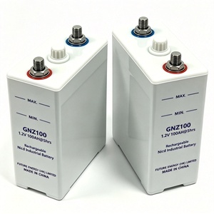 IEC60623แบตเตอรี่ GNZ100แบบชาร์จไฟได้สำหรับ UPS KPM100 1.2V แบบปล่อยประจุ100AH ปานกลาง - Product Image 3