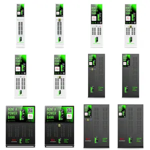 WIFI/4G/Ethernet compartir banco de energía alquilar ESTACIÓN DE cargador de teléfono móvil portátil compartir banco de energía máquina expendedora batería de 6000mAh