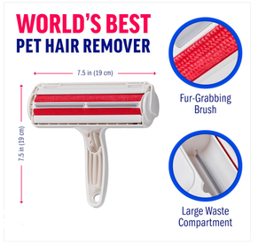 Removedor de Pelo de Mascotas KingHon, Rodillo Limpiador de Pelusa Reutilizable, Rodillo para Perros y Gatos, Herramienta de Eliminación de Pelo Autolimpiante para Limpieza de Pelusa en el Automóvil - Product Image 3