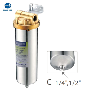 Hồng HUI HPB-10C 10 inch DOE Cartridge 304/316 thép không gỉ lọc bụi nhà ở lọc nước nhà ở - Product Image 4