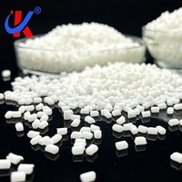 Granulés de plastique POM renforcé de fibres de verre GF15, haute rigidité, stabilité dimensionnelle pour la fabrication d'engrenages de précision
