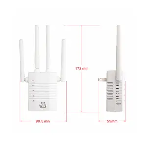 2,4 и 5,8 ГГц двухдиапазонный 1200 Мбит/с Усилитель сигнала Wi-Fi ретранслятор