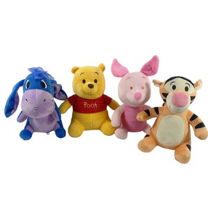 20cm Plus 8 inci keledai beruang babi boneka hewan grosir cakar mesin boneka kartun karakter mainan mewah untuk anak-anak - Product Image 6