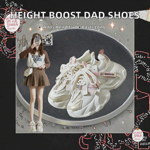 Zapatos Deportivos Casuales de Alta Calidad para Correr, con Suela Gruesa, Aumentan la Estatura, Resistentes al Desgaste, Transpirables, Antideslizantes, Estilo Caminar - Product Image 2