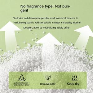 Litière pour chat compagnon en gros avec particules <span class=keywords><strong>de</strong></span> <span class=keywords><strong>bicarbonate</strong></span> <span class=keywords><strong>de</strong></span> <span class=keywords><strong>soude</strong></span> efficace pour l'odeur <span class=keywords><strong>de</strong></span> l'urine et la toilette élimination des odeurs fournitures pour animaux <span class=keywords><strong>de</strong></span> compagnie artefact - Product Image 4