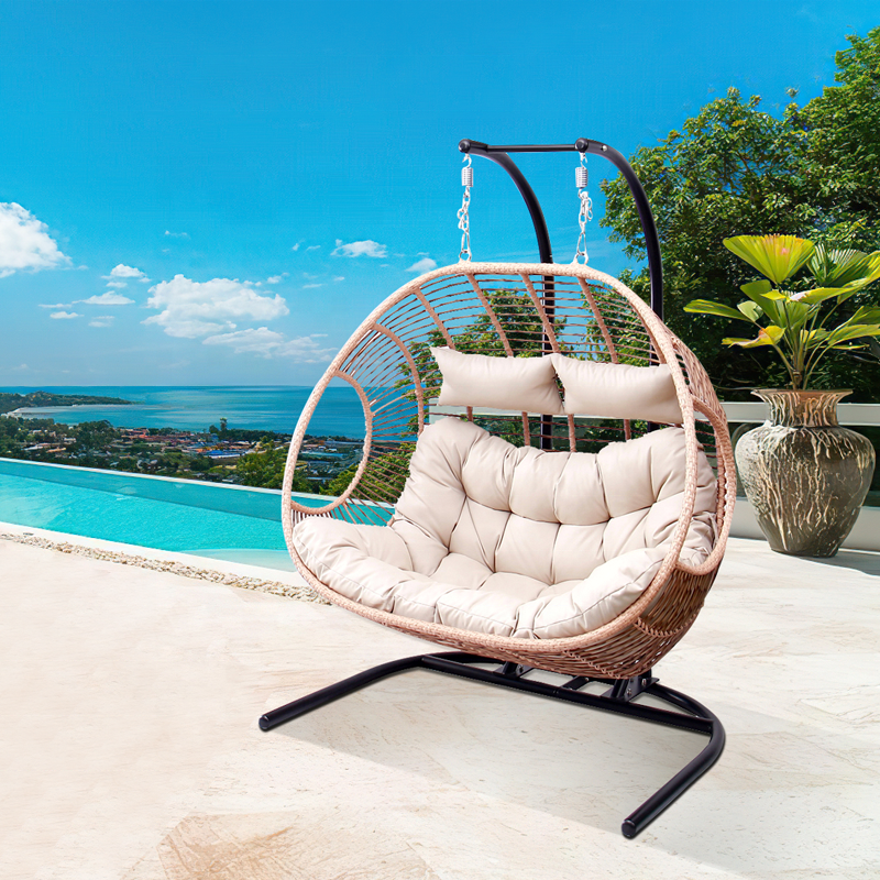 Balcony Long Swing Chair Handcrafted Balcony Swing For Adults And