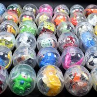 Jouets en capsules plastiques pas chers pour distributeurs automatiques, mini-œufs surprise Gashapon de 32/45/75 mm, vente en gros d'usine
