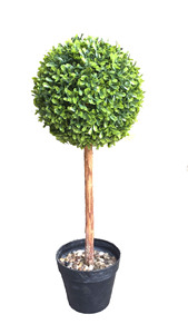 Trong nhà nhà trang trí nhân tạo topiary nhựa gỗ Hoàng Dương cỏ bóng tổng hợp bao gồm cả cây cây bụi Vòng hoa cho sân sau trang trí nội thất - Product Image 5