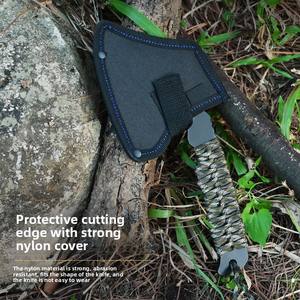 Pic à lames multifonctionnel en acier inoxydable, petit, tactique, pour la survie en plein air, antidérapant, à usage industriel, multi-usages - Product Image 3