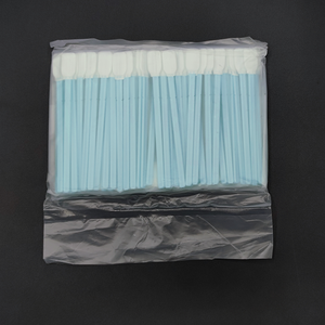 Écouvillon non pelucheux plus vert de Cleanroom de polyester de coton de mousse pour l'écouvillon non pelucheux de polyester de Cleanroom - Product Image 6