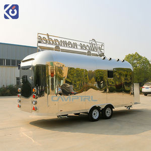 CAMPTRL Remolque de comida personalizado Camión barbacoa de comida rápida con cocina completa Calle Pizza Restaurante Comida <span class=keywords><strong>Caravana</strong></span> - Product Image 6