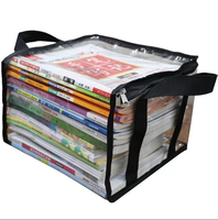 Sac en fil métallique plastique haut de gamme en PVC personnalisé écologique d'usine sac de couverture sac d'emballage de drap de lit