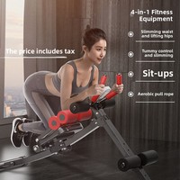 Appareil de fitness abdominal pliable, entraîneur abdominal pour personne paresseuse, exercice abdominal, mise en forme du corps, utilisation au bureau et en extérieur