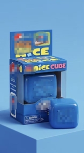 Red, green, orange, pink ice cubes, <strong>Nido</strong> squeeze toys, soft and tactile toys, squeeze toys - Product Image 3