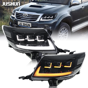 Ensamblaje de Faro LED JUSHUN Mejorado para Toyota Hilux <span class=keywords><strong>VIGO</strong></span> 2012 2013 2014, Faros Delanteros LED, Repuestos de Auto - Product Image 5