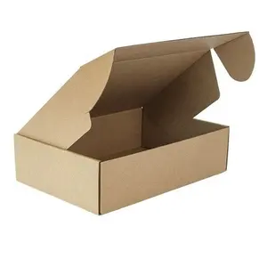 모든 종류의 상품 포장 상자, 다크 브라운 크래프트 골판지 상자 친환경적이고 재사용 가능
