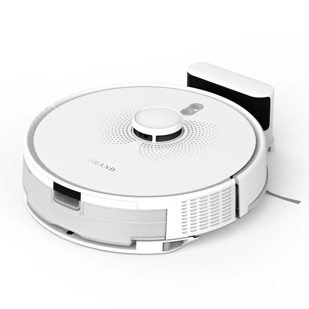 Aspirateur robot LiDAR Navigation avec vadrouille Auto-charge Multi-Room Factory Floor Carpet Tuya Robotic Vacuum with Schedule