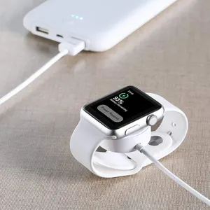 2 in 1 manyetik kablosuz akıllı saat şarj elma izle iphone ile yüksek kalite