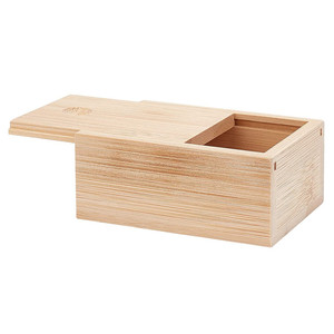 Bamboo wood small box packaging slide lid unfinished wooden & bamboo boxes