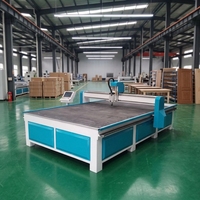 Machine de gravure sur bois CNC 1325 / Routeur CNC / Fraiseuse CNC avec contrôle PLC et DSP, moteur de broche 5KW pour aluminium et cuivre