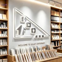 Lettres lumineuses 3D personnalisées en acier inoxydable de qualité supérieure, enseigne rétroéclairée à LED avec halo inversé, logo mural pour entreprise, décoration commerciale