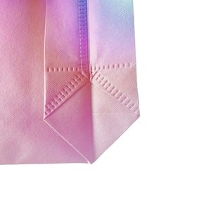 Vente en gros, non-tissé, écologique, recyclable, non-tissé, d-cut, sac de boîte fabriqué au Vietnam pour les achats - Product Image 5