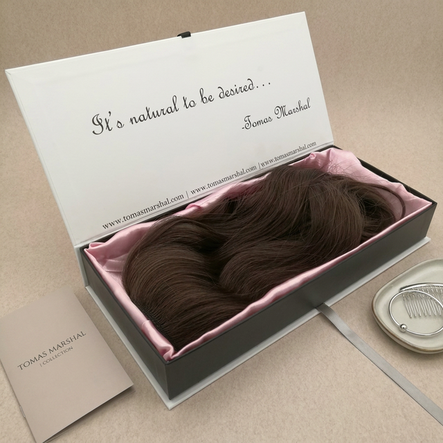 Wholesale Luxury Custom Hair Extension Wig Packaging Box