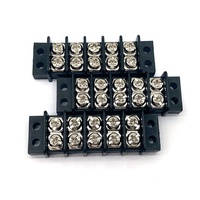 Bloc de bornes à barre omnibus à double rangée 600V/30A 14,0 mm, type à vis, connecteur