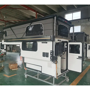 Camping-car King-Size à quatre roues, en aluminium, avec plaque de cuisson à induction, pour camping. - Product Image 3