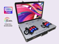 Nouvelle Boîte de Jeu Arcade Pandora 2026 de Haute Qualité 10000-en-1 3D WiFi avec Lumière LED, Console Séparée, Prise en Charge de 1 à 4 Joueurs
