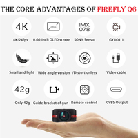 Caméra d'action mini 1080P personnalisable avec objectif grand angle pour la chasse en extérieur, la prise de vue et l'enregistrement de trajectoire, avec point rouge et réticule de visée - Direct Usine
