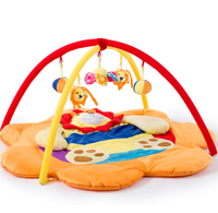 Cadeau de Pleine Lune de 0 à 1 an, jouets éducatifs, mains libres, couverture de jeu pour nouveau-né, tapis rampant