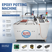 Máquina de dosificación de resina epoxi de dos componentes AB, máquina de encapsulado de silicona de 3 ejes totalmente automática para dispensación de controladores LED