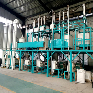 Ligne de production de farine de blé et de maïs clé en main personnalisée, capacité de 10 à 100 tonnes par jour, équipement de fabrication de farine de céréales - Product Image 1