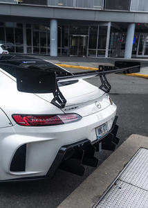 Aileron arrière en fibre de carbone style GT3 pour Mercedes Benz <span class=keywords><strong>AMG</strong></span> GT GTC <span class=keywords><strong>GTS</strong></span> GTR <span class=keywords><strong>AMG</strong></span> GT3 - Product Image 2
