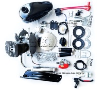 Ensemble Moteur de Vélo 100cc 2 Temps en Gros, Alésage 50mm, Double Bougies d'Allumage, ZEDA100 PRO, Refroidissement par Air, Démarrage au Kick