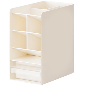 Good Products Of The Times Office Organizer Rectangle Standing Type PP Plastic Creative Desktop Storage Box SD-3853 - Product Image 1