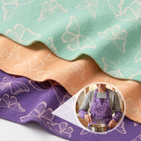 Tissu tissé durable pour vêtements et décoration intérieure, tissu imprimé 100% coton