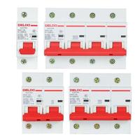 DELIXI Interruptor Automático Miniatura (MCB) de Cobre Transparente Serie DZ47TR D63 1P-4P 6A-63A Capacidad de Ruptura 6kA Protección 230V