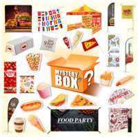 Festival Products Lucky Mystery Gift Blind Box a une chance de s'ouvrir: accessoires photo, arrière-plan, nappes, tentes et plus de cadeaux