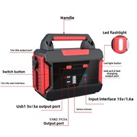 Démarreur d'urgence universel 12V 24V pour voiture et camion, démarreur de secours pour camion, batterie au lithium à trois éléments, puissance de démarrage 50000 mAh
